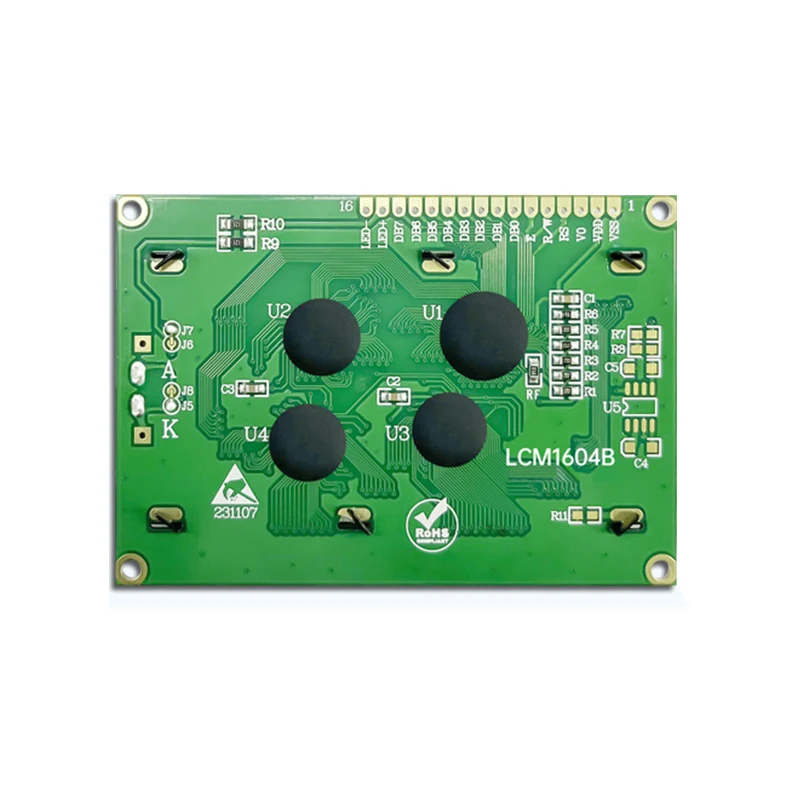 LCD1604 Display Module 16X4 Character LCD Screen Blue/Yellow green screen  AIP31066L Controller for Arduino