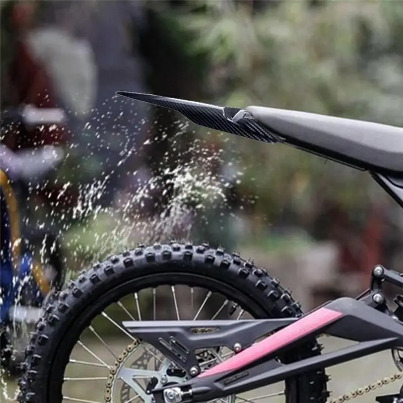 ABHY-Moto Parafango Posteriore Parafango Esteso Per Surron Light Bee X/S Segway X260 X160 Elettrico Dirt Bike Parti In Fibra di Carbonio