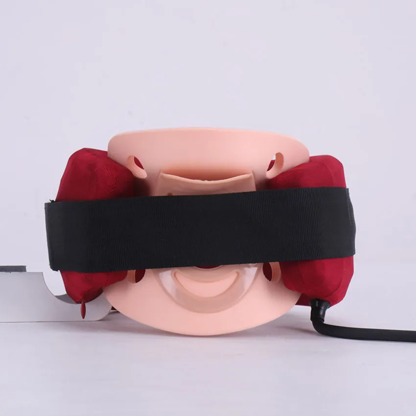 U-shaped Cervical Inflatable Traction Device for Correction Massage Stretching Neck Protection and Fixation