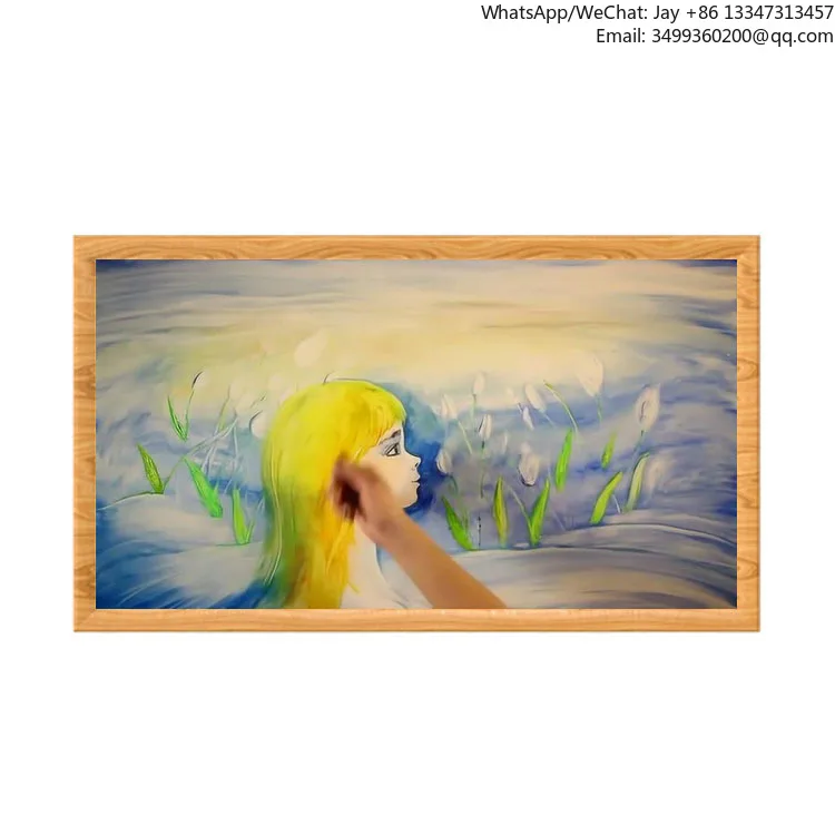 

21,5-дюймовый негрибкий жетон, цифровые художественные рамки, криптоварт-дисплей с кошельком, криптоварт, Wi-Fi