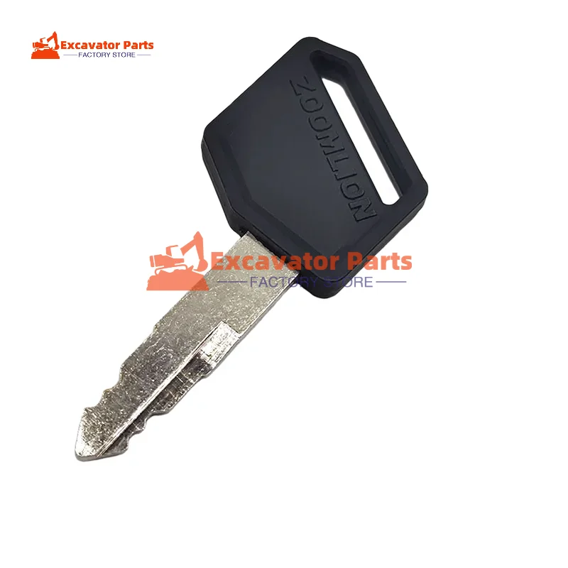 For Zoomlion key 60 75 135 205 215 230 260 360O pen door start key Excavator Parts