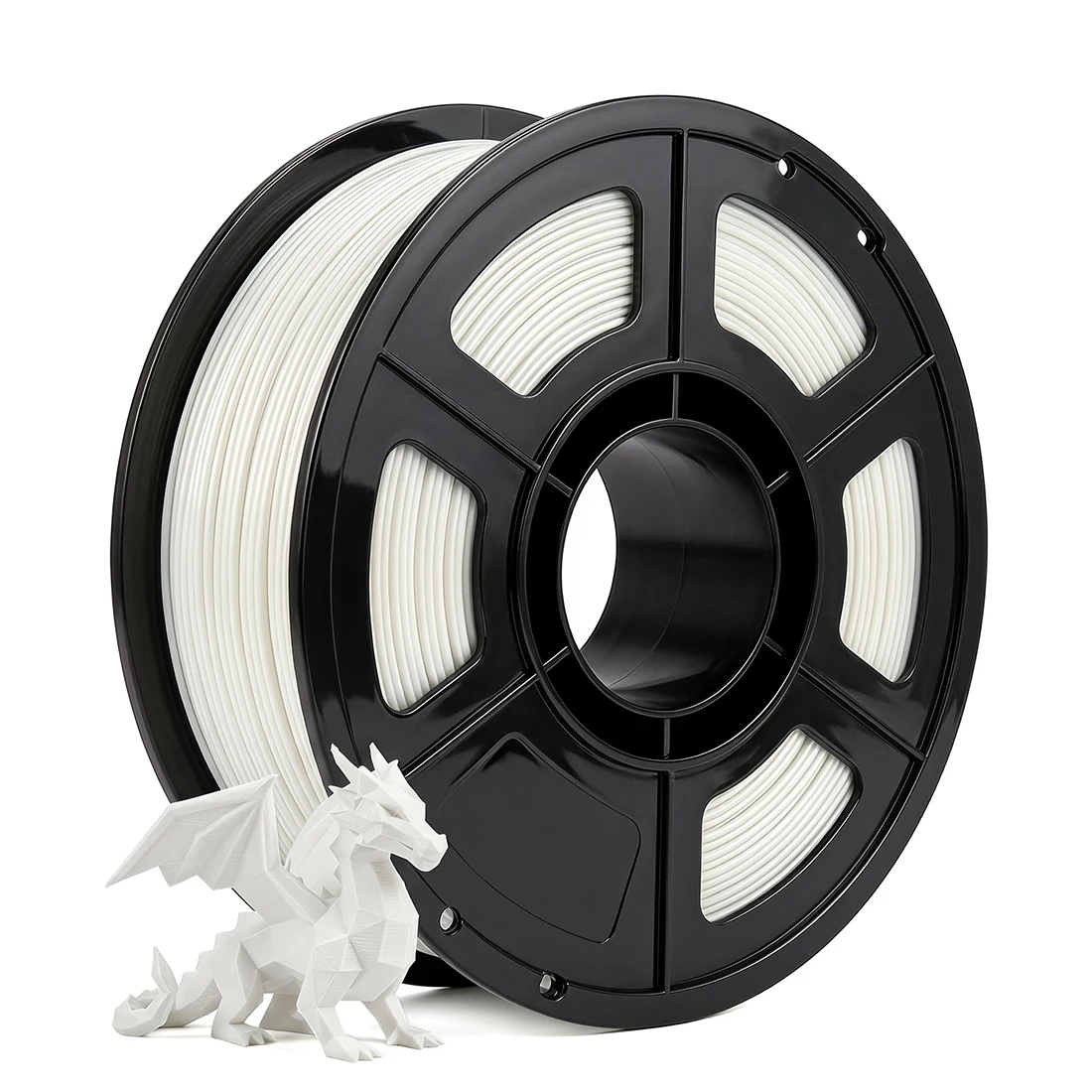 250 g, 500 g, 1 kg – filament do drukarek 3D, PLA, czarny, czerwony, niebieski, 1,75 mm, PLA, szary, filament do druku 3D, PLA, srebrny, pakowane próżniowo. — zdjęcie produktu 5