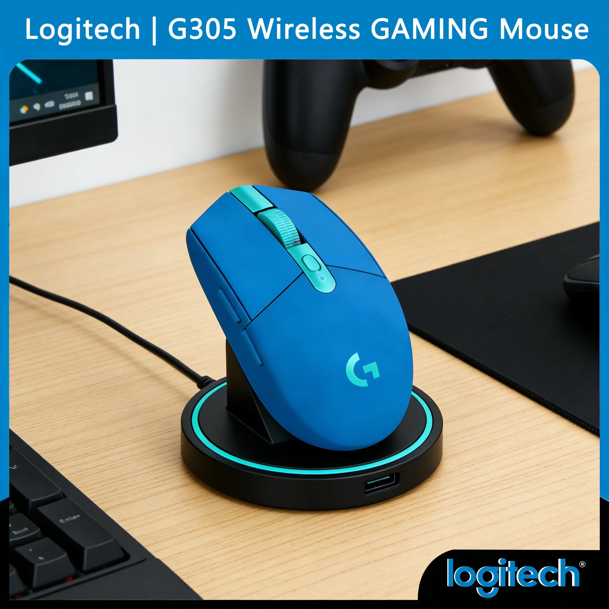 

Мышь LIGHTSPEED G304 G305 с энергосбережением и высокой скоростью