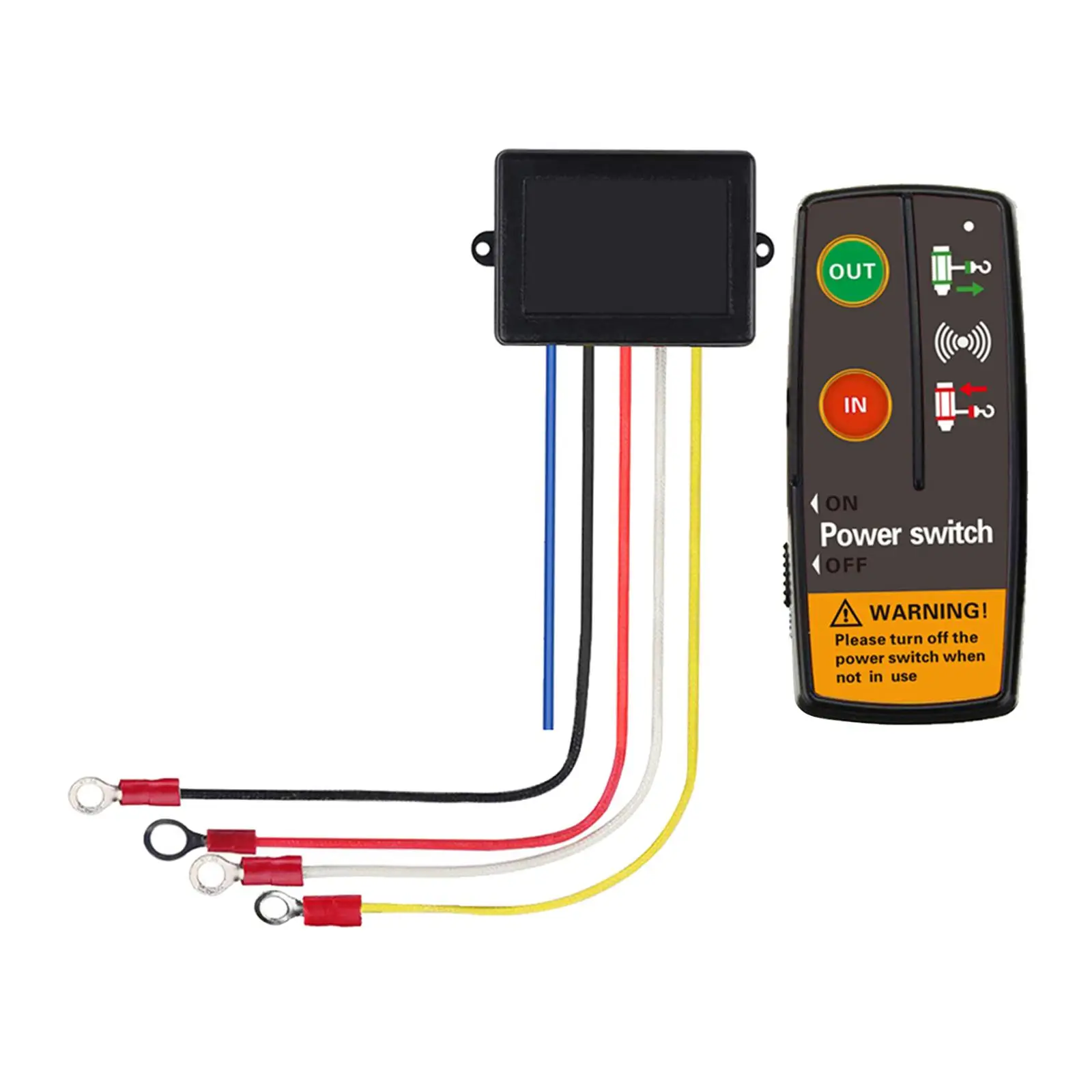 12V 24V Winch Wireless Remote Control for Electric Winch Car Truck SUV ATV UTV Trailer with on Off Switch
