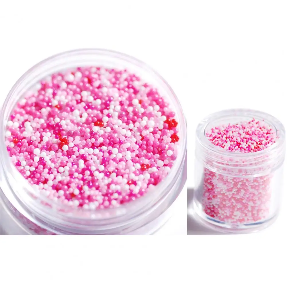 Manicure Micro Beads Tiny Mini Nails Design DIY Earring Bracelet Necklace Accessories Nail Caviar Beads DIY Nail Art