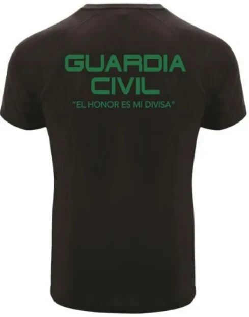 Camiseta Guardia Civil Spain Army MIlitary T-Shirt Short Sleeve Casual 100% Cotton Shirt