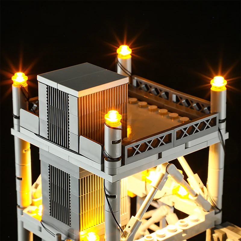 

Набор светодиодного освещения роскошного качества для Lego 10341 (только светодиодный светильник, модель без блоков), идеально подходит и блестящее сияние