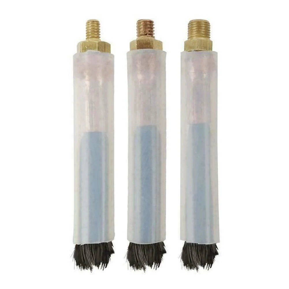 Cepillo de limpieza de soldadura para peluca MIG MAG TIG, limpieza de aluminio/escabeche, soldadura M6/8/10, cubierta de limpieza, piezas de herramientas limpiadoras, 1 ud.