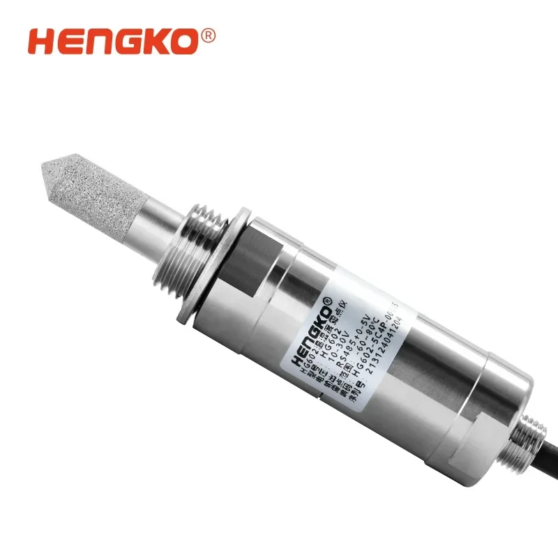 HG602 Industry Dew Point Sensor Meter Transmitter with Rs485 4-20mA 0-10V 0-5V for Hydrogen Cooled Generators