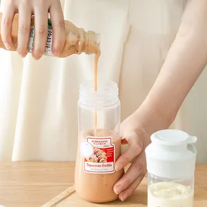 Ketchup -Ziehflaschen, Sojasaucenbehälter, Versiegelungsgewürz, Vertriebsvorräte für Salatablagerung, Ölflasche, Küchengeräte 6 Hauptverkaufssauce -Sauce - №5