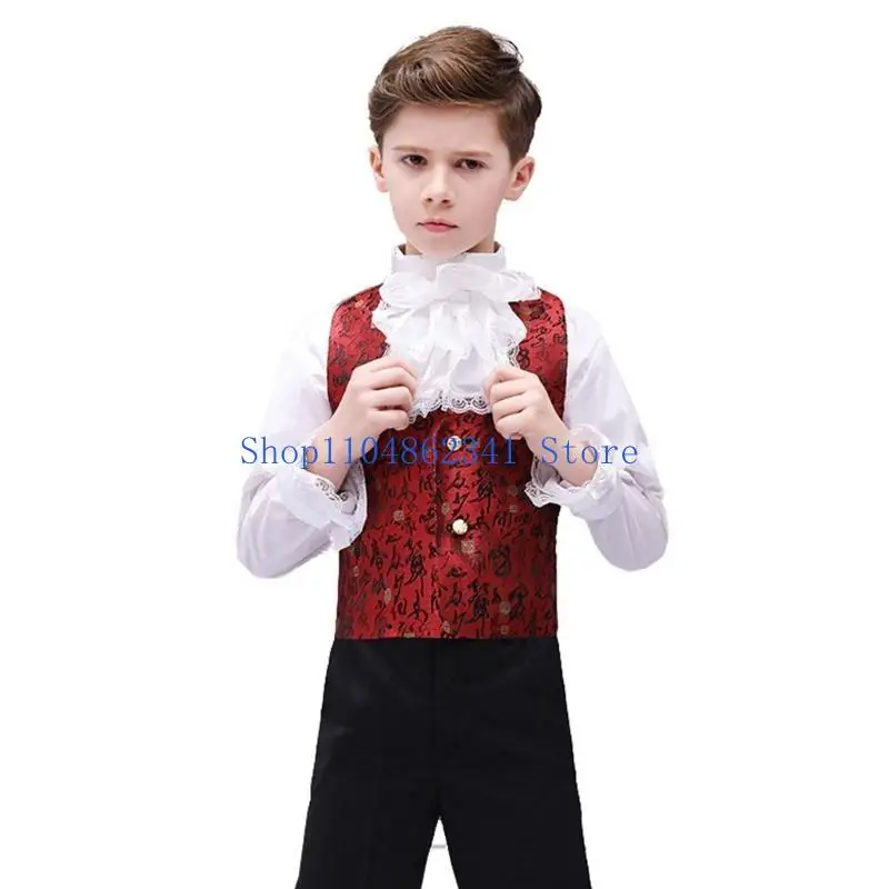 5asd Steampunk Kolonial Jabot Spitze Satin Rüschen Falscher Kragen und Manschetten Damen Herren Kind Party Halloween