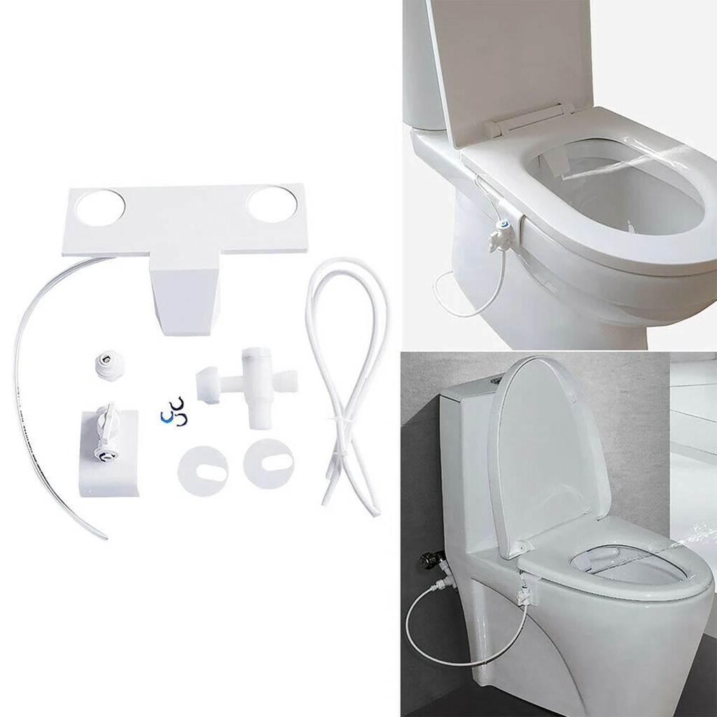 Toilet Bidet Seat Attachment Mechanical Fresh Water Sprayer Bathroom Wash Set for Sanitary Home Use