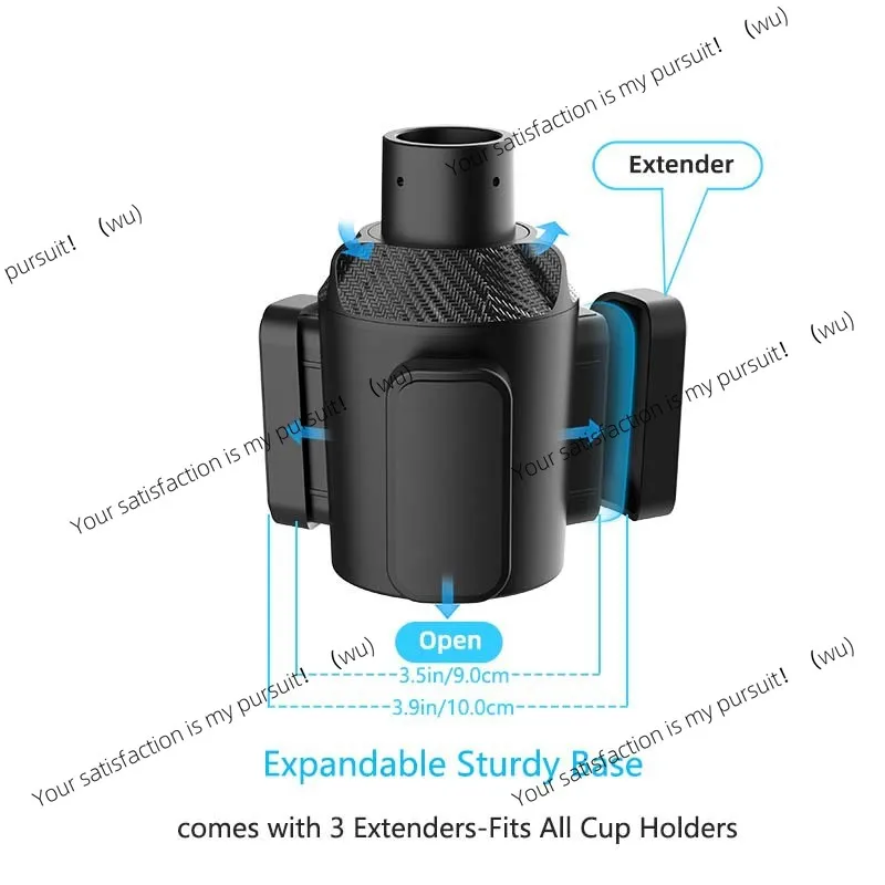 Picture 6: Upgraded version of multi-functional car water cup holder Modified coaster Car cup holder Beverage holder