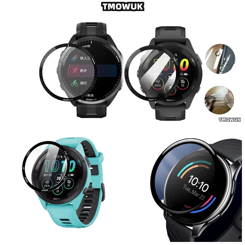 

For Garmin Forerunner 57 945 955 965 970 42mm 47mm Impact Resistant Film, Military Grade Toughness