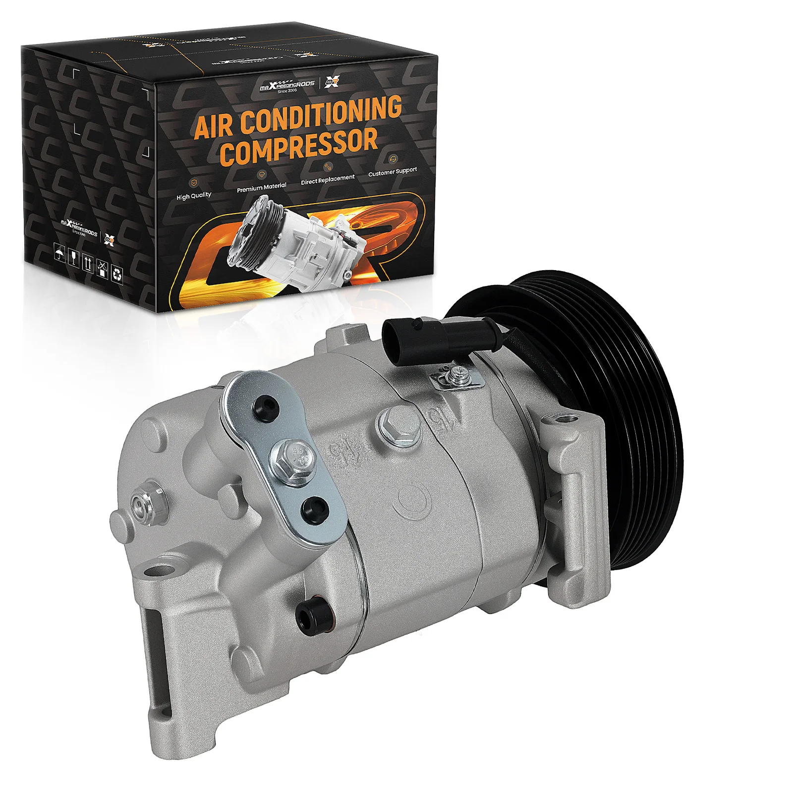 A/C Compressor Assembly for Chevrolet Sonic L4 1.8L 2012 68695 Oil Prefilled CO22258C 13310692