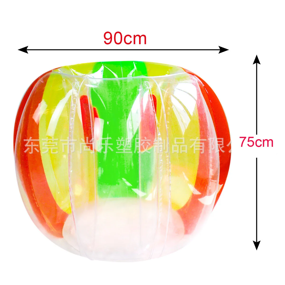 Bumper Balls for Outdoor Sports Games, Zorbing Ball Bubbles, Parent-Child Recreational Sports, Fitness Balls, Pump Free, 90cm