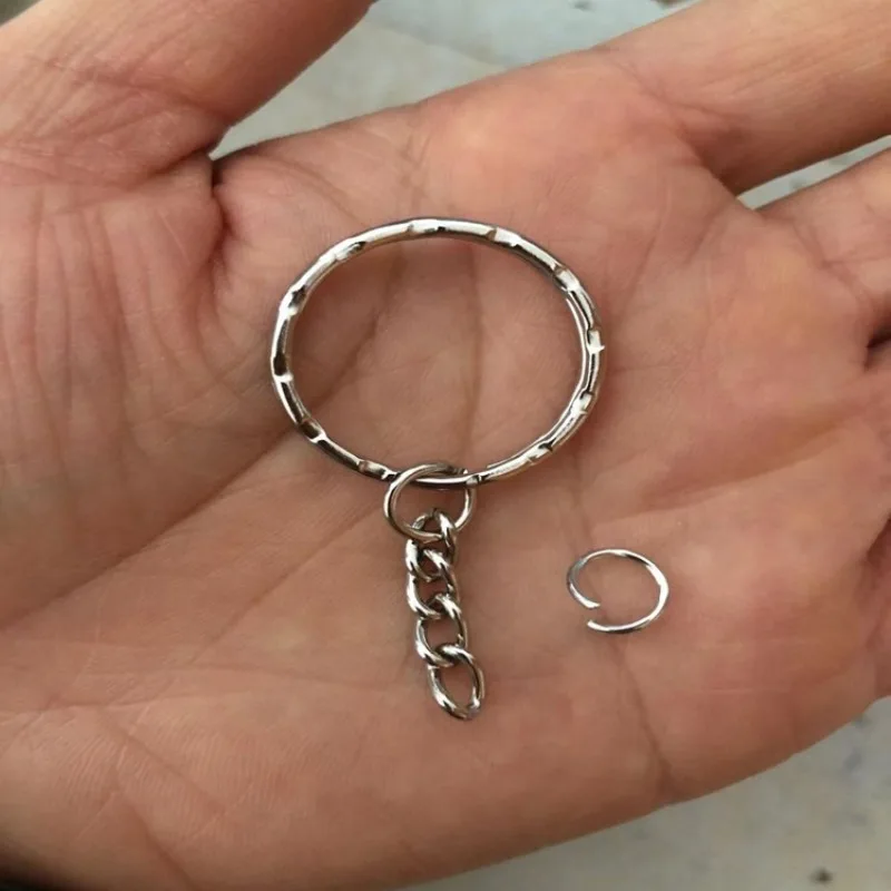 25mm*5pcs Flat Ring, Metal Circular Buckle, round Ring, Smooth Dog Buckle, Embossed Circular Ring, Hanging Buckle, Hook Buck