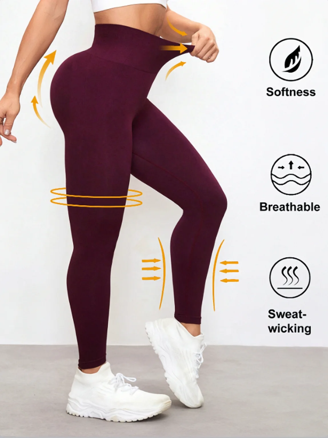 High Waisted Abdominal Tightening Seamless Yoga Pants, Tight Sports Leggings, Outdoor Sports And Fitness, Women\'s Sportswear