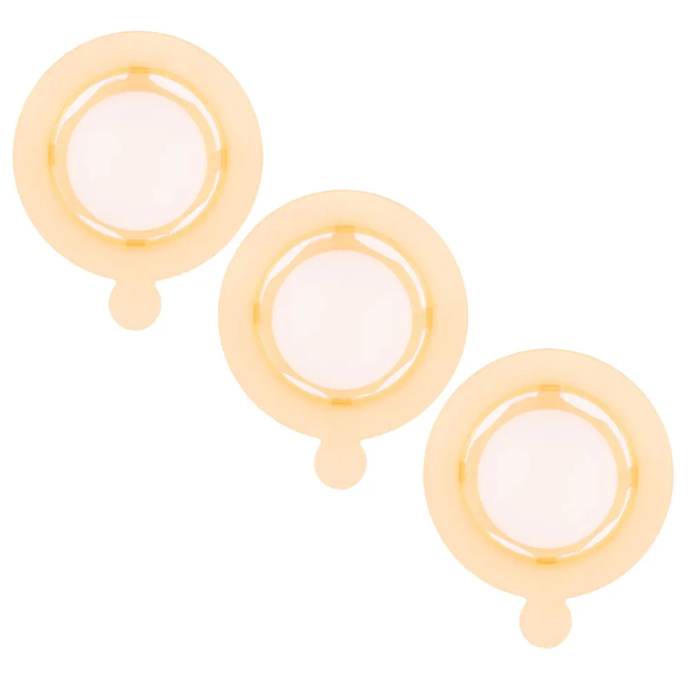 3pcs Disposable Cell Filter 70um Yellow Cell Sieve Strainer Laboratory Tools Mesh Strainers for Experiment Mini Nylon