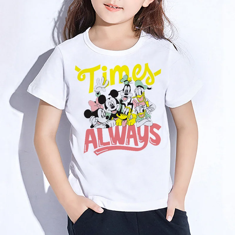 Minnie Mickey Mouse Sports Casual Patches for Clothing on Kids Girls Boys Clothes DIY Garment Hoodies Sweatshirt Disney Patch