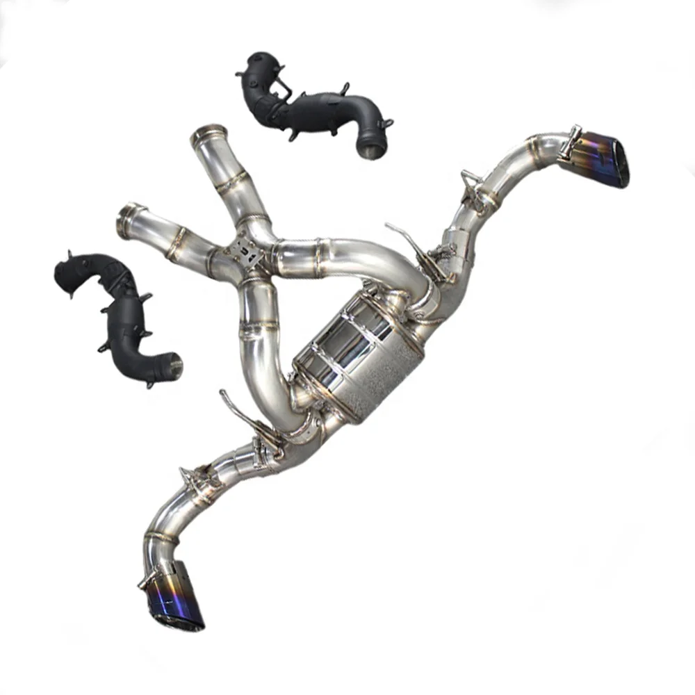 

JYD Factory Custom Valved Sport Exhaust System With Downpipe for Mclaren 540/570/570s 3.8t 2015+ Ss304 Full Exhaust Pipe Catback