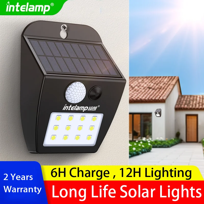 2025 1000LM Высокая мощность Солнечная светодиодная лампа Открытый