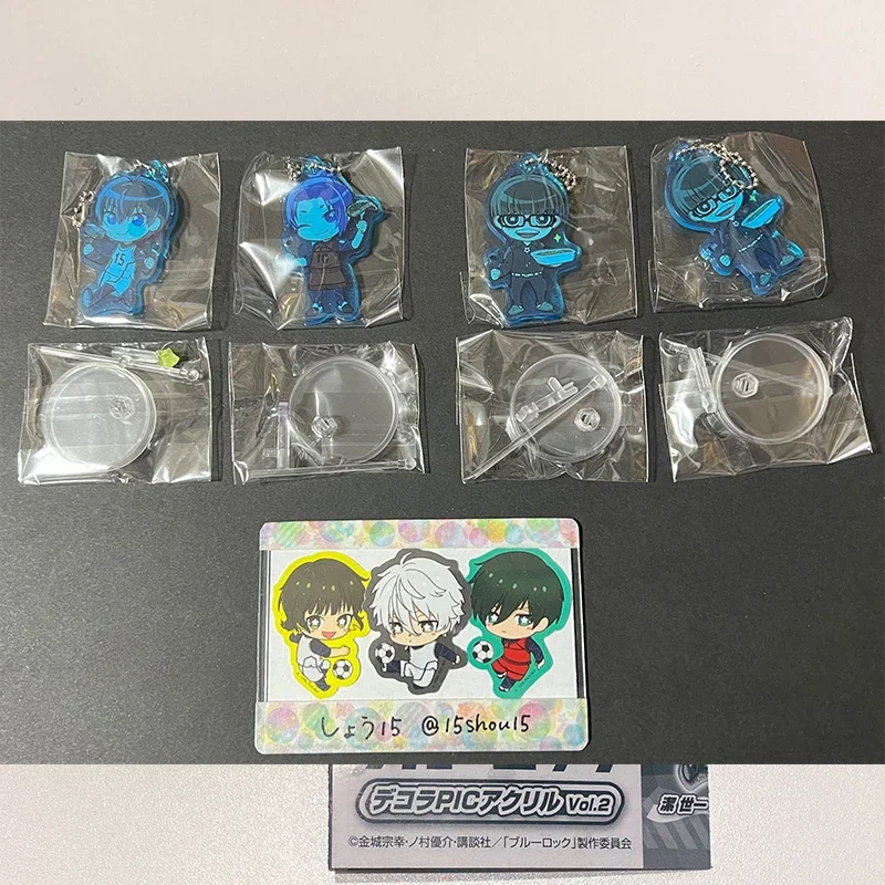 Isagi Yoichi Acrylic Gashapon Anime Figures Desktop Ornament Keepsake Action Figure Model Toys