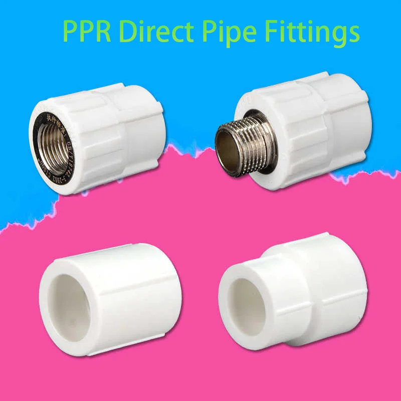 

PPR inner wire outer wire direct elbow household PPR hot and cold water pipe fittings hot melt joint