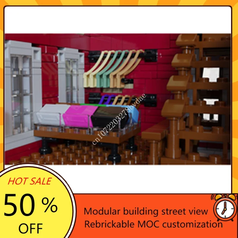 4526PCS Old Town Tower Modular MOC Creative street view Model Building Blocks Architecture Education Assembly Model Toys Gifts