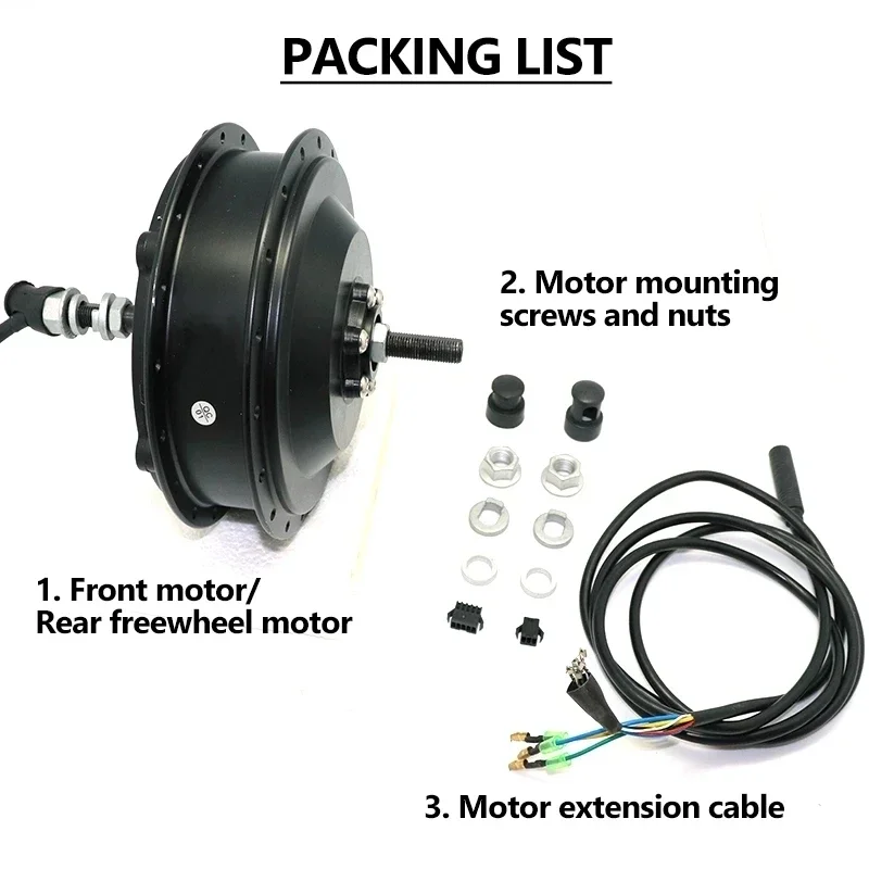 Electric Bicycle Hub Motor 36/48V 250W 350W 500W  20