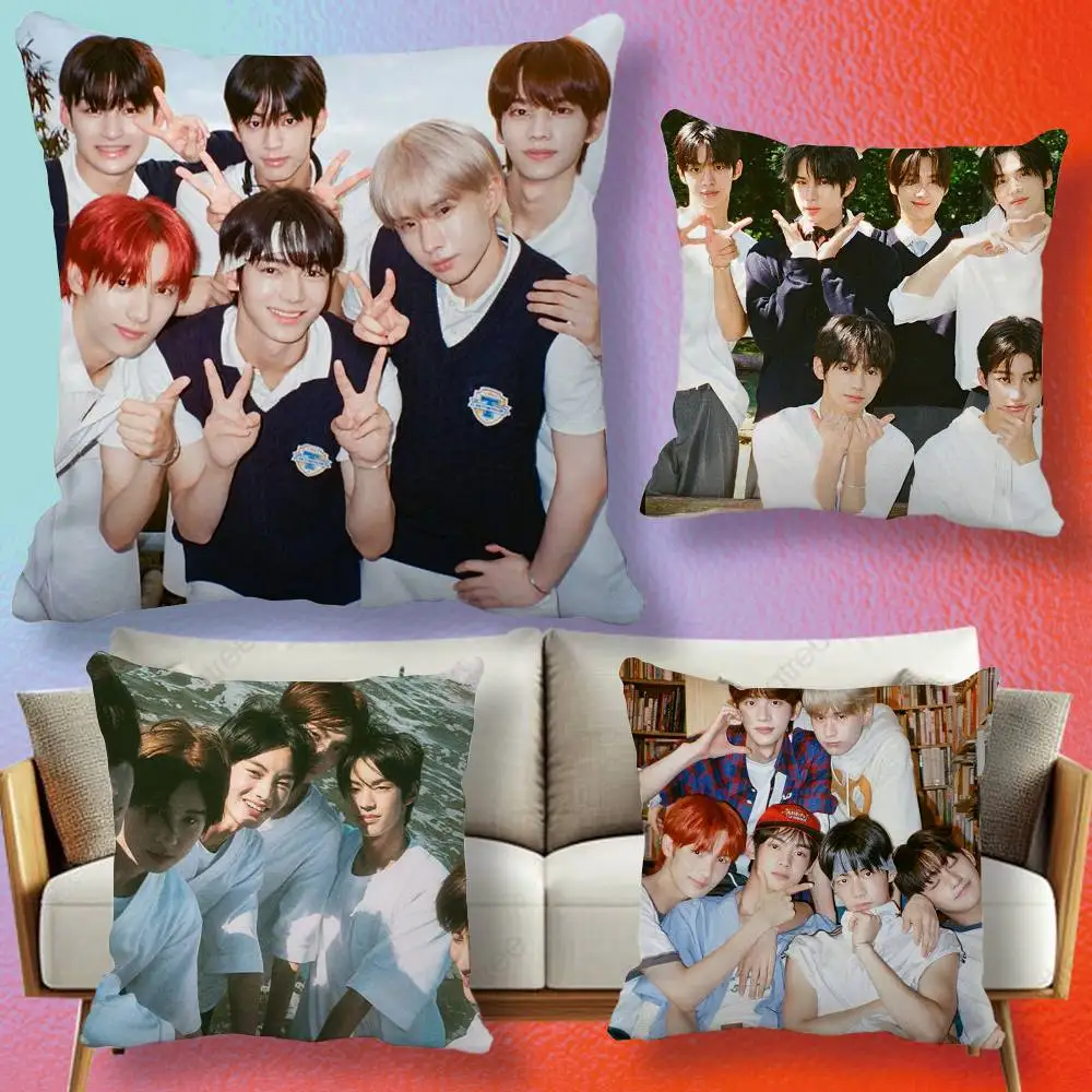 Kpop Group T-TWS  Pillow cover gift High definition digital printing,Surprise vivid pattern Household.