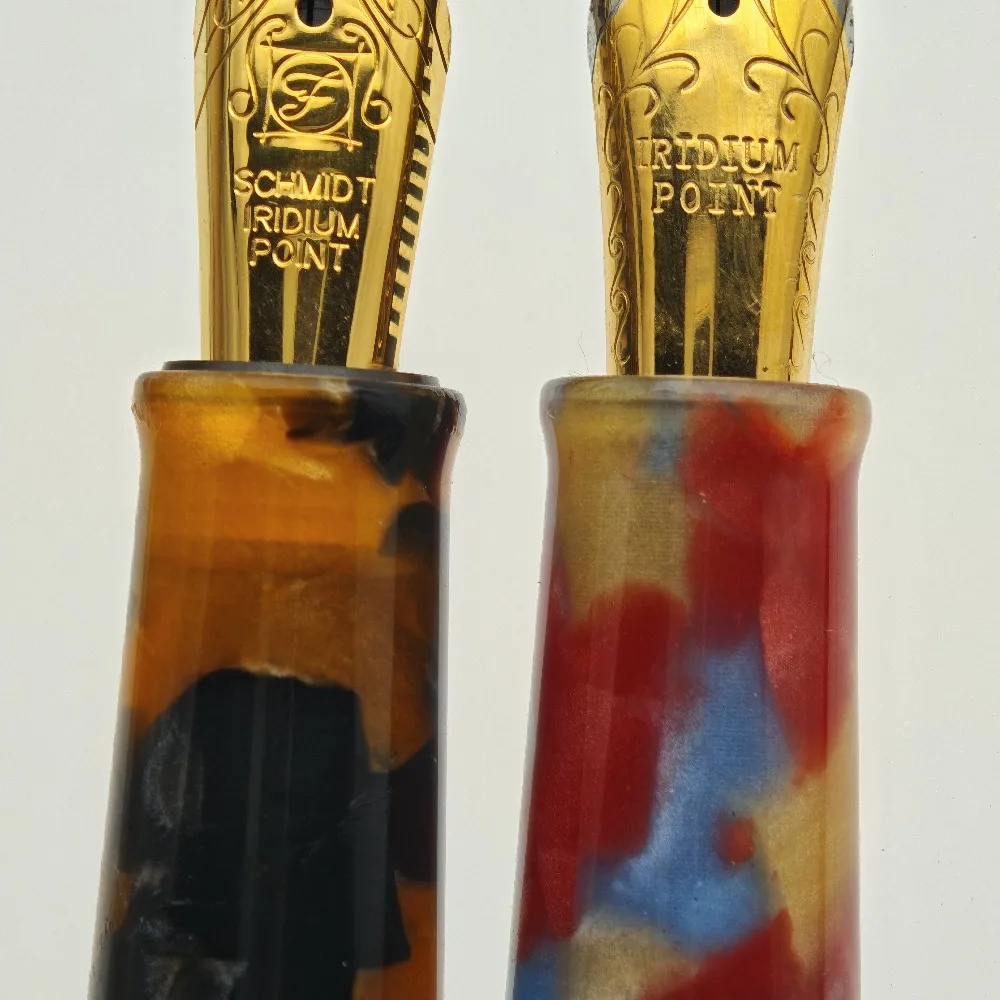 Pióro wieczne ADMOK 766 V126 z tłokiem wypełniającym próżniowo, stalówka nr 6 Schmidt BOCK, klasyczny design vintage, pióro do pisania biznesowego, prezent. — zdjęcie produktu 6