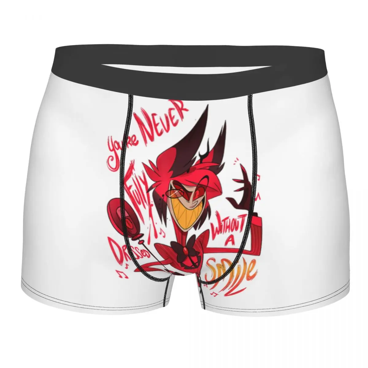 

Fashion Animated Horror Musical Helluva Boss Boxers Shorts Underpants Male Comfortable Briefs Underwear