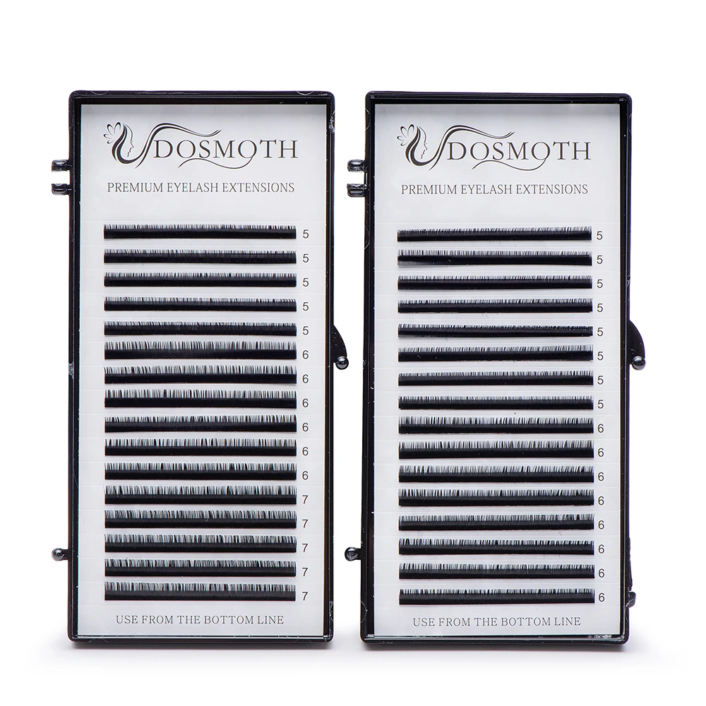 DOSMOTH lower lashes mix 5 6 7 Length eyelash extension Beauty eyelash soft Beauty tools
