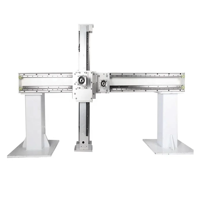 

Rack and Pinion Driven Linear Stage Heavy CNC Motorized XYZ Gantry Robot System