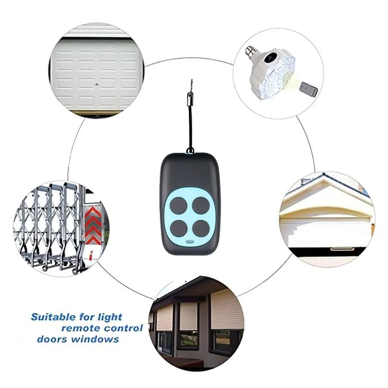 

B04B-20PCS 433Mhz Wireless Remote Control RF Transmitter Wireless Remote Control 433Mhz For Garage Door, Gates