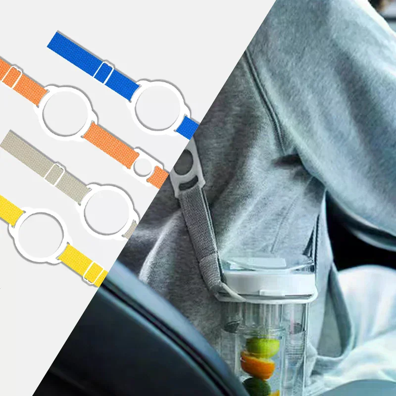 2 In 1 Adjustable Water Bottle Strap Universal Portable Water Bottle Shoulder Strap Holder Tumbler Holder Travel Strap