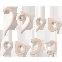 Ceramic Grouting Plaster Mold DIY Pottery Supplies Handmade Teapot/water Cup Handle Contour Sculpture Molding Auxiliary Tools