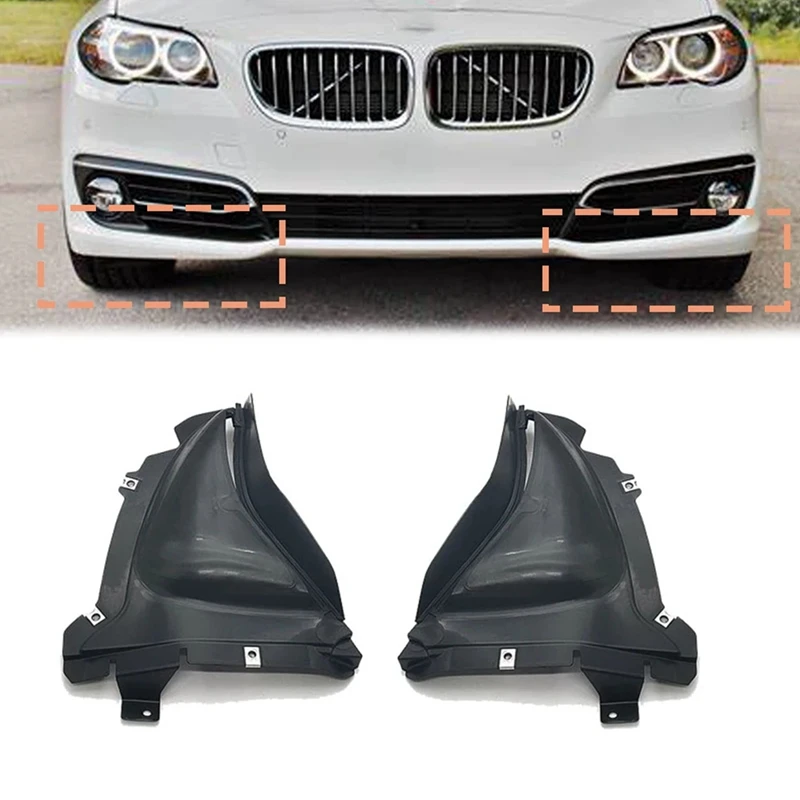 Front Bumper Inner Fender Lining For BMW 5 Series F18 F10 2011-2013 51757256865 51757256866