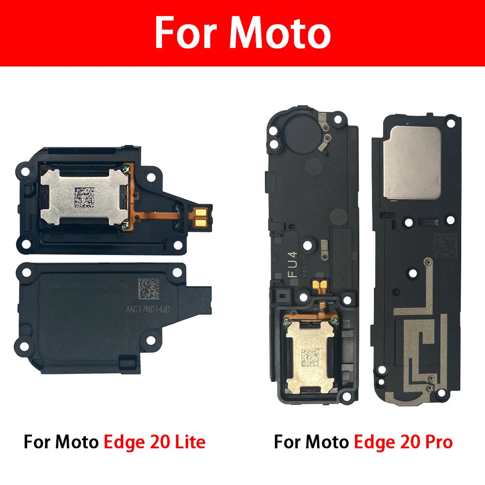 Alto-falante para Moto Edge 20 Pro, Edge 20 Lite, alto-falante, campainha, campainha, peça de reposição