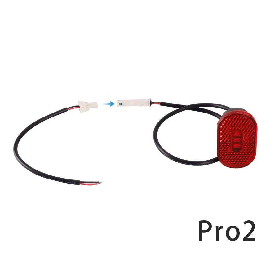 Xiaomi M365/Pro/1S/Pro2 전동 스쿠터 후면 미등 램프 LED 신호등 방수 테일 라이트 부품 용 스쿠터 브레이크 라이트
