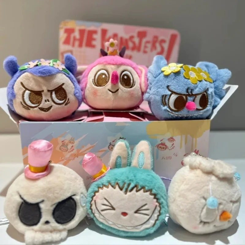 The Monsters Party Series Box Toys Cute Action Anime Figure Kawaii Box Model Designer Doll Gift Genuine Gift