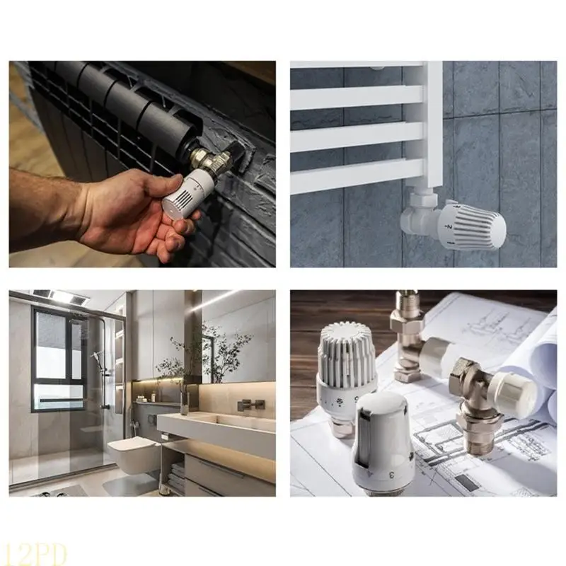 

Набор подключения к латунным радиаторам 12PD с термостатом для стабильного климата в помещении