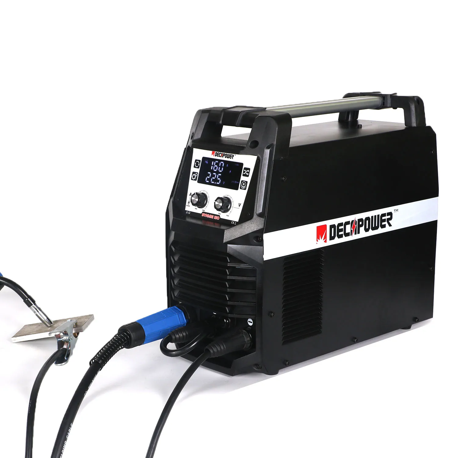 Decapower متعددة الوظائف MIG MAG MMA LIFT TIG 4-in-1 180A مرحلة واحدة 220 فولت آلة لحام CO2