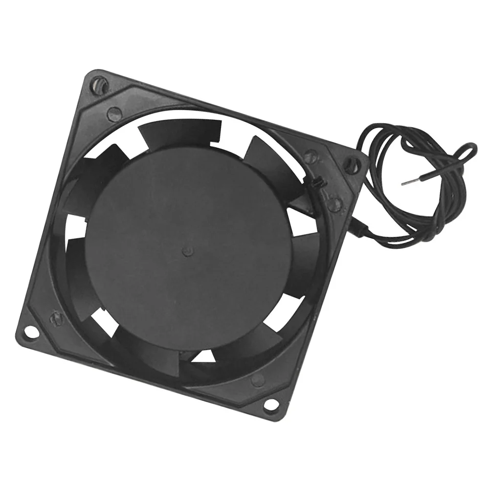 Axial Fan 220V Brushless Cooling Fan 80mm x 25mm for Desktop  Home Theater AV Cabinets 8cm Low Noise 18CFM SF8025