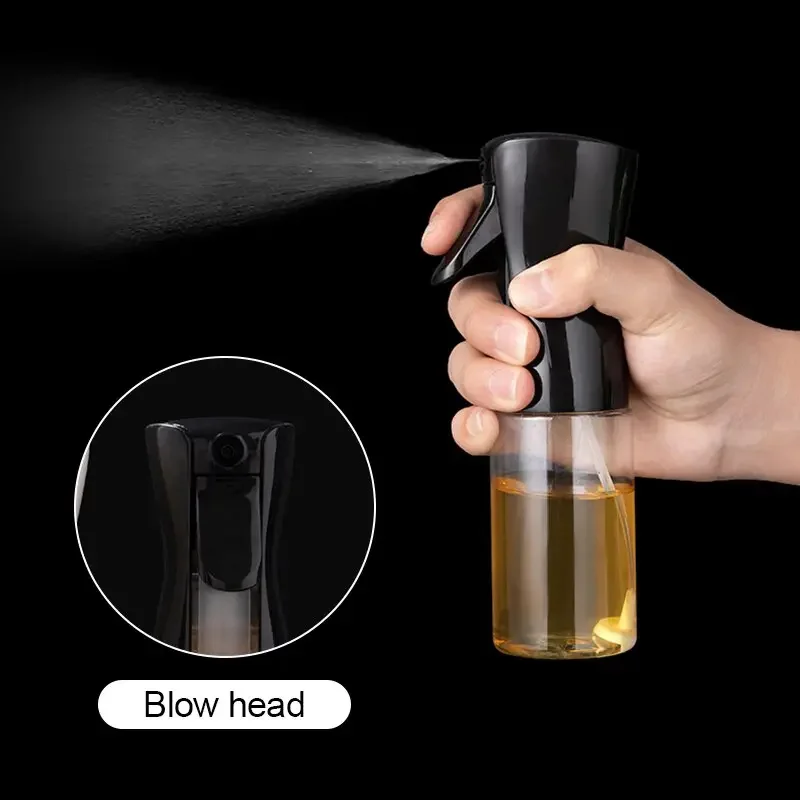 2Pcs 200\500ml Kitchen Oil Spray Bottle Olive Acid Sprayer for Cooking  BBQ Baking Oil Dispenser Nebulizer Accessories Gadget