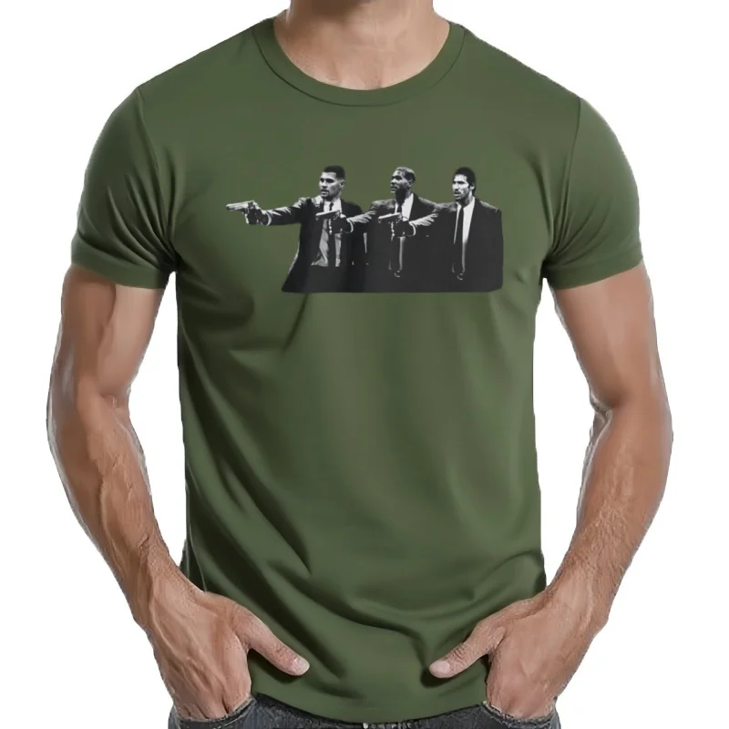 Nueva llegada Bruno Guimaraes Joelinton Sandro Tonali Pulp Fiction camisetas de algodón moda Casual ropa de calle Hip-