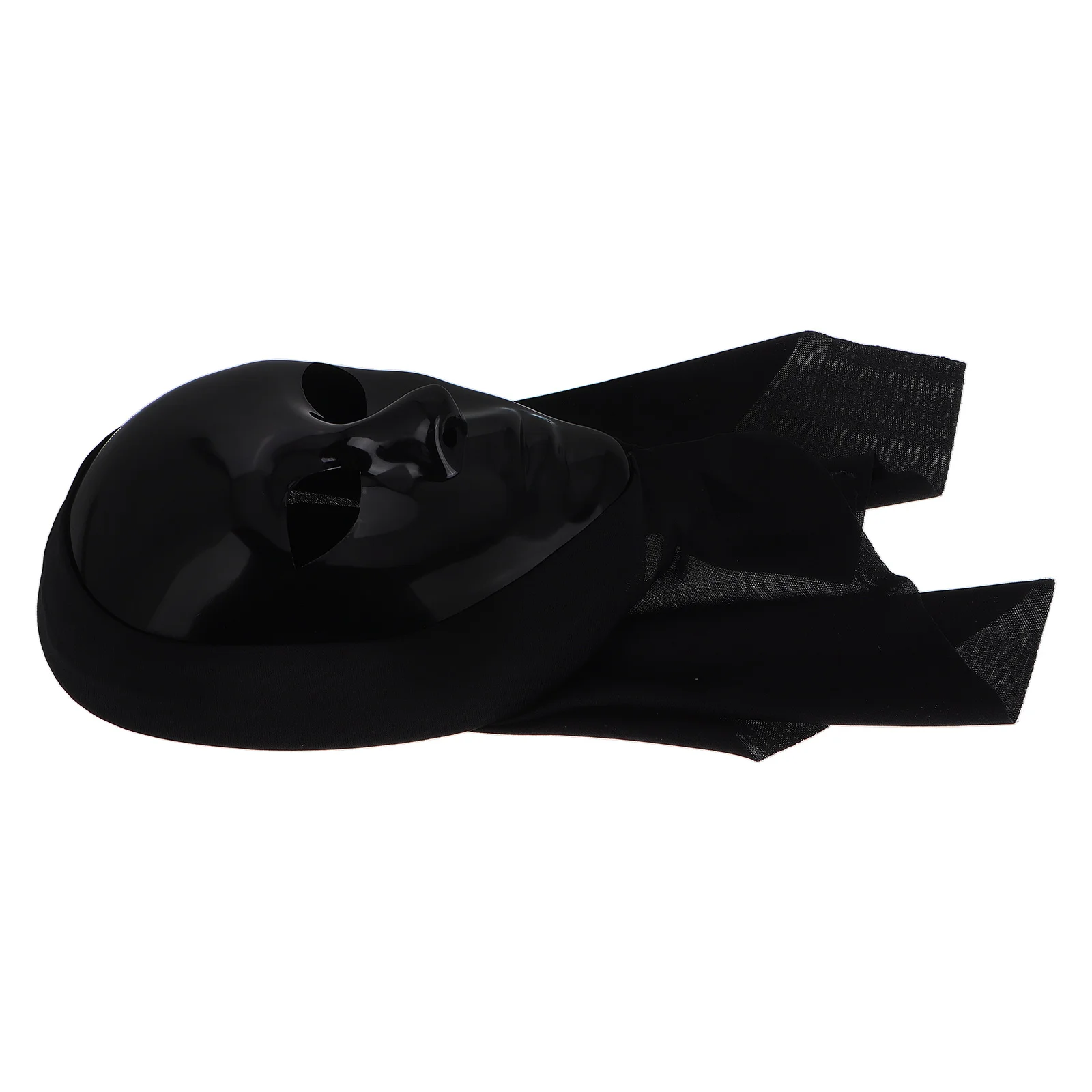 

Black Mask Halloween Blank White Lace Face Masquerade for Men Costume Decorative Masks
