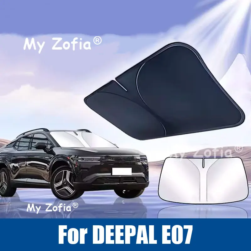 

For DEEPAL E07 2025 2026 Car Windshield Sunshade Cover Anti UV Protection Foldable Accessories