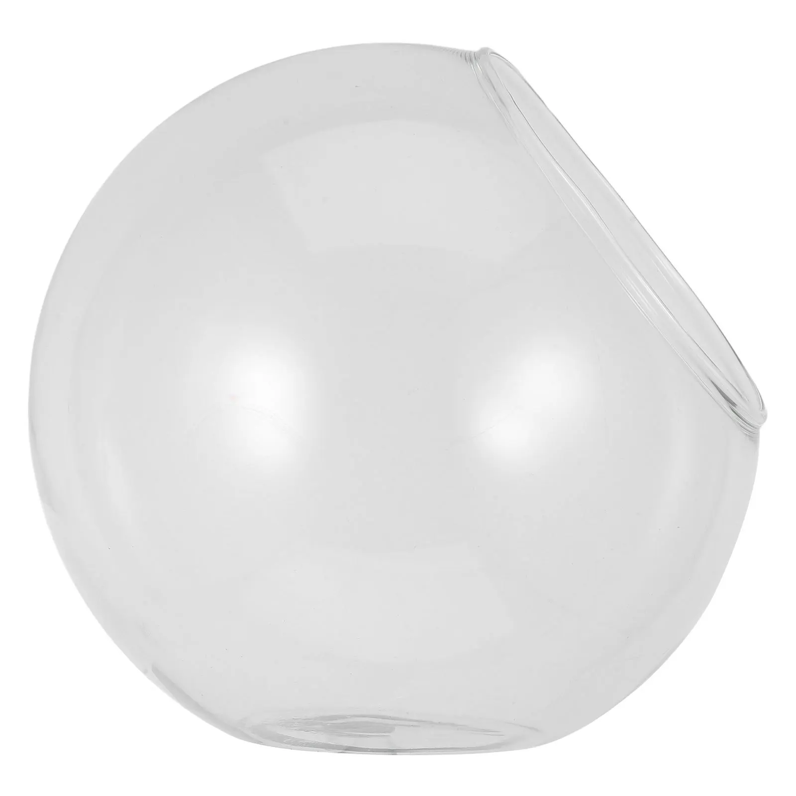 

Tulip Vase Creative Glass Oblique Mouth Flower Vases for Centerpieces Decoration